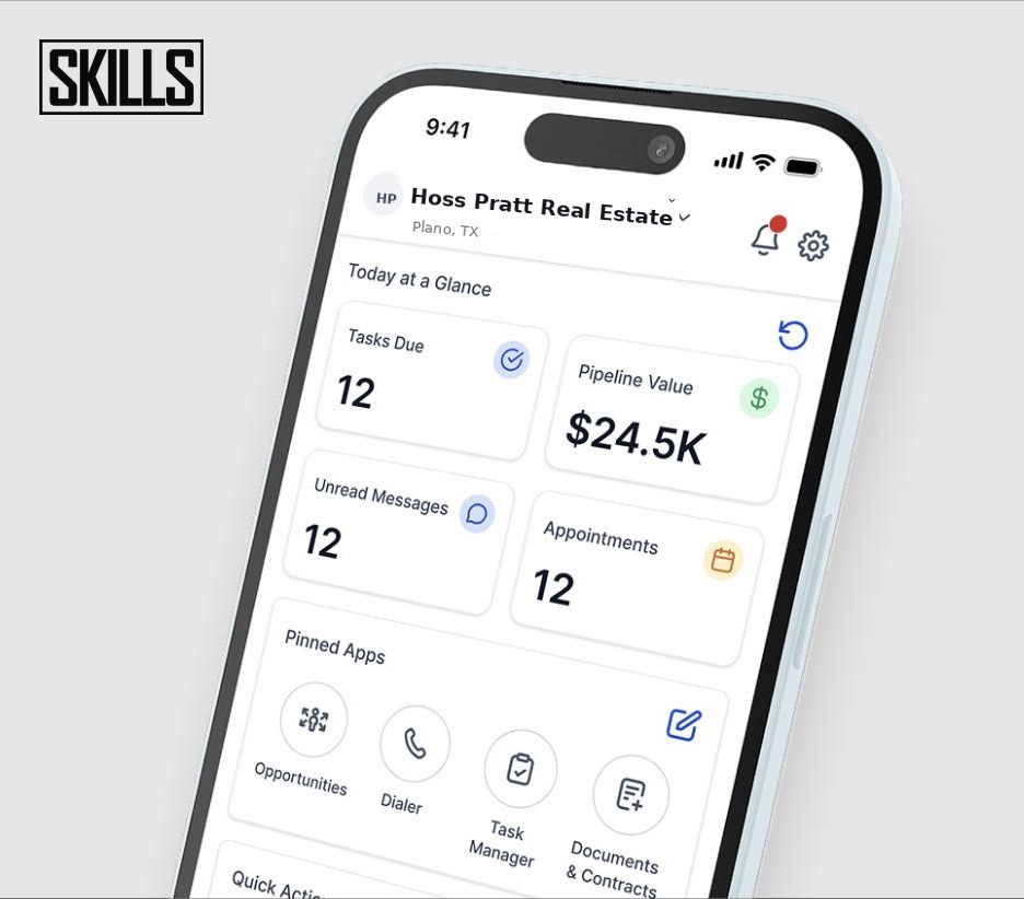 SKILLS mobile app